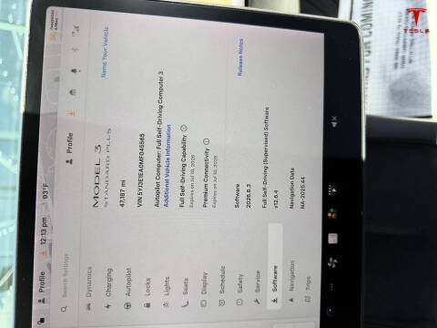 2021 Tesla Model 3 Standard Range Plus