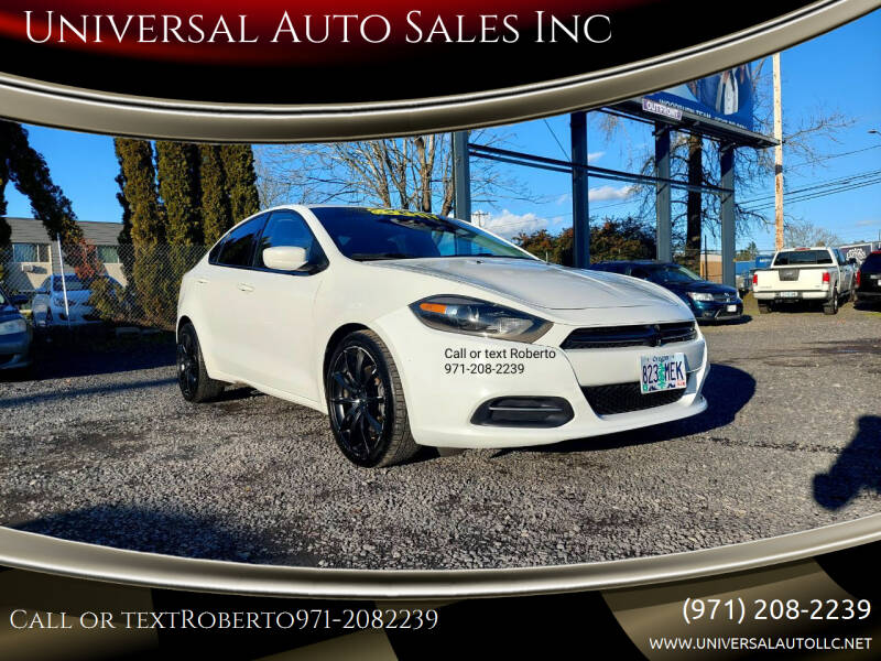 2015 Dodge Dart for sale at Universal Auto Sales Inc in Salem OR