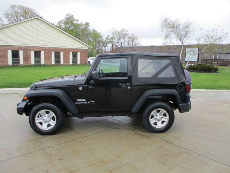2012 Jeep Wrangler for sale at Lease Car Sales 2 in Warrensville Heights OH