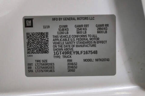 2020 GMC Sierra 2500HD