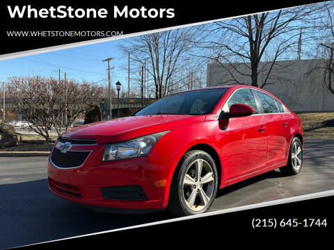 2014 Chevrolet Cruze for sale at WhetStone Motors in Bensalem PA