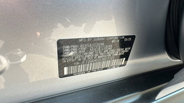 2025 Subaru WRX Premium