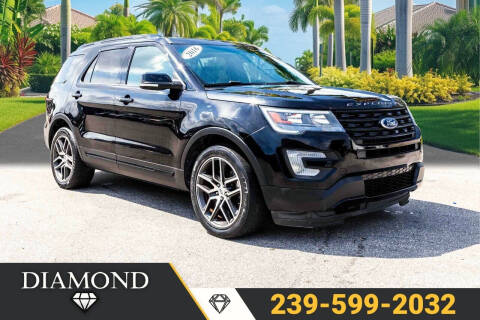 2016 Ford Explorer for sale at Diamond Cut Autos in Fort Myers FL