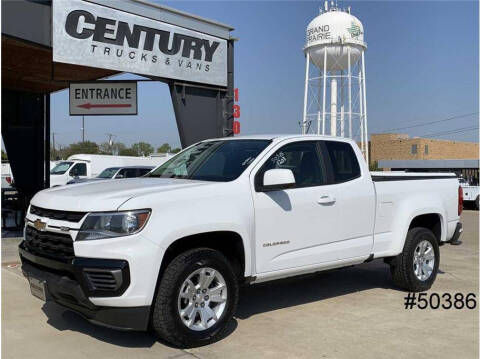 2021 Chevrolet Colorado for sale at CENTURY TRUCKS & VANS in Grand Prairie TX