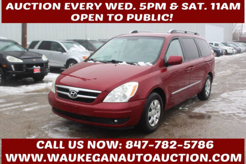 2007 Hyundai Entourage for sale at Waukegan Auto Auction in Waukegan IL