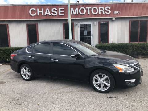 2014 Nissan Altima for sale at Chase Motors Inc in Stafford TX