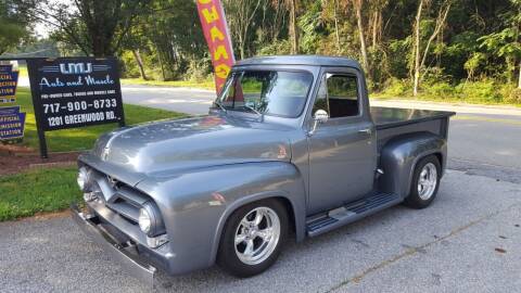 1955 Ford F-100 for sale at LMJ AUTO AND MUSCLE in York PA