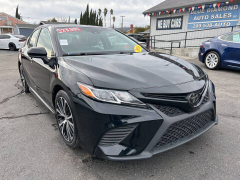 2018 Toyota Camry for sale at Blue Diamond Auto Sales in Ceres CA