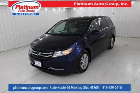 2014 Honda Odyssey for sale at Platinum Auto Group Inc. in Minster OH
