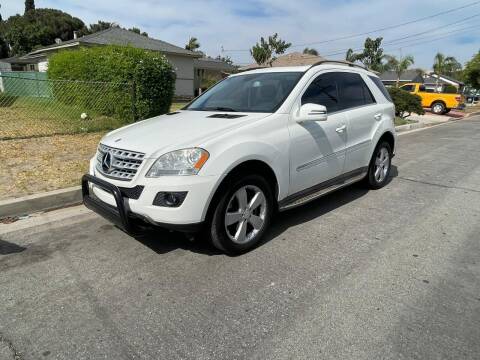 2011 Mercedes-Benz M-Class for sale at E and M Auto Sales in Bloomington CA