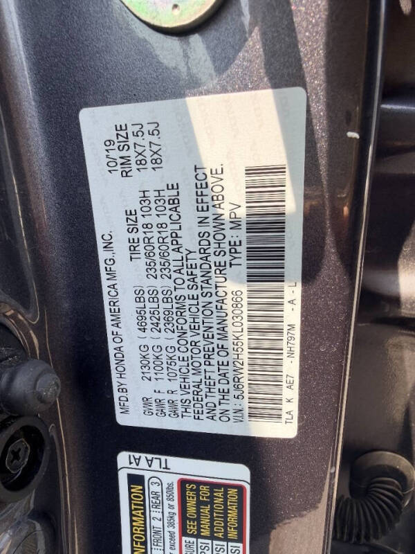 2019 Honda CR-V EX