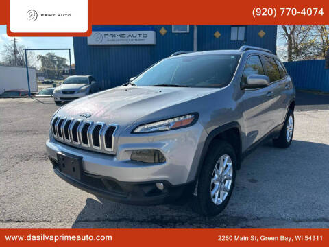 2015 Jeep Cherokee for sale at Da Silva Prime Auto in Green Bay WI