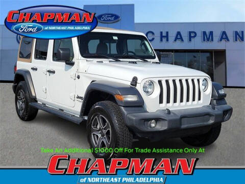 2020 Jeep Wrangler Unlimited for sale at CHAPMAN FORD NORTHEAST PHILADELPHIA in Philadelphia PA
