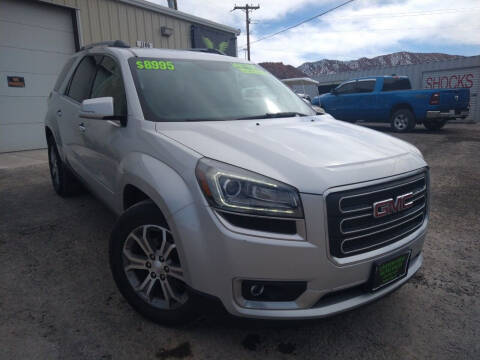 2013 GMC Acadia for sale at Canyon View Auto Sales in Cedar City UT