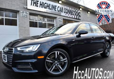 2018 Audi A4 for sale at The Highline Car Connection in Waterbury CT