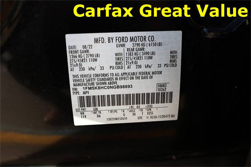 2022 Ford Explorer Platinum