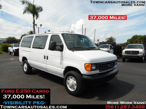 2007 Ford E-250 for sale at Town Cars Auto Sales in West Palm Beach FL