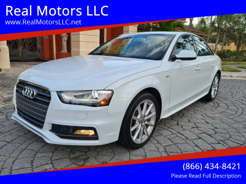 2015 Audi A4 for sale at Real Motors LLC in Clearwater FL