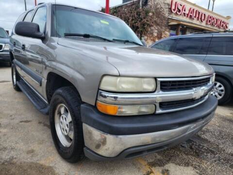 2002 Chevrolet Tahoe for sale at USA Auto Brokers in Houston TX