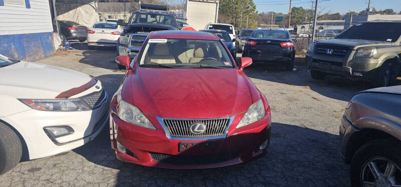 2010 Lexus IS 250 for sale at DREWS AUTO SALES INTERNATIONAL BROKERAGE in Atlanta GA