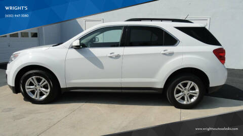 2015 Chevrolet Equinox for sale at WRIGHT'S in Hillsboro KS