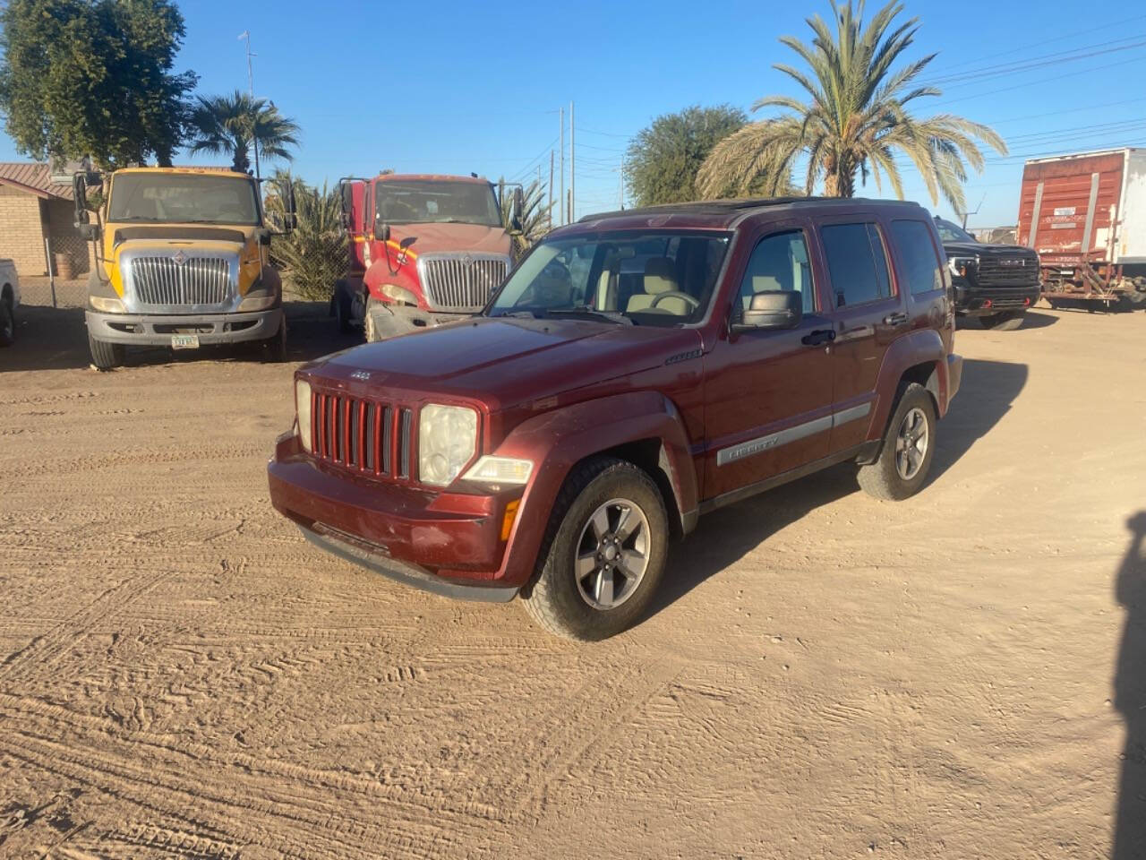 2008 Jeep Liberty for sale at GLOBAL VEHICLE EXCHANGE LLC in Somerton, AZ