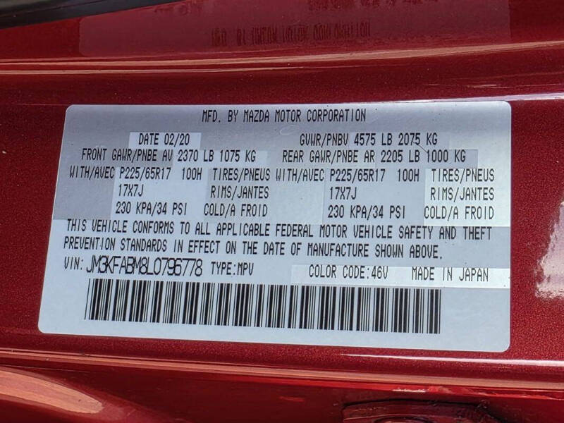 2020 Mazda CX-5 Sport