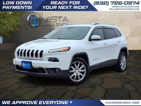 2018 Jeep Cherokee for sale at Vista Cars and Trucks in Houston TX