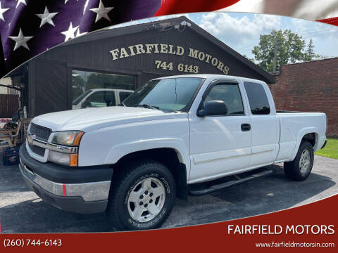 2005 Chevrolet Silverado 1500 for sale at Fairfield Motors in Fort Wayne IN