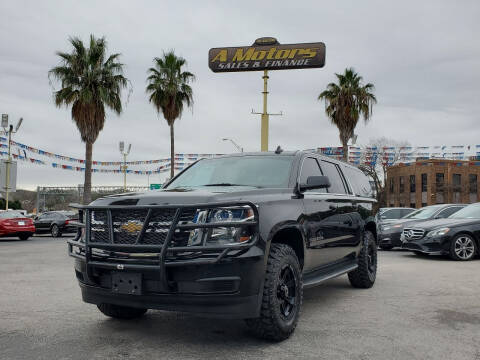 2015 Chevrolet Suburban for sale at A MOTORS SALES AND FINANCE - 10110 West Loop 1604 N in San Antonio TX