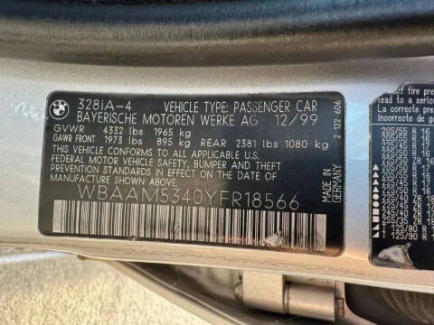 2000 BMW 3 Series 328i