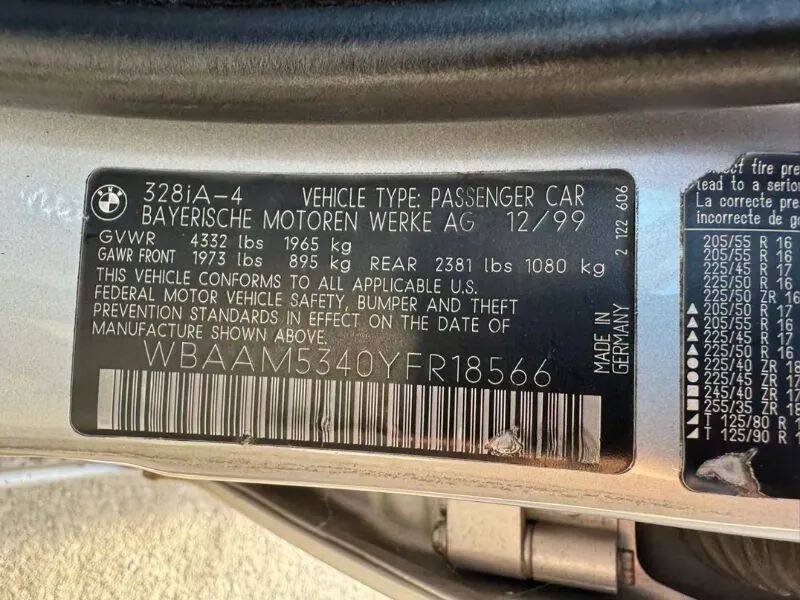 2000 BMW 3 Series 328i