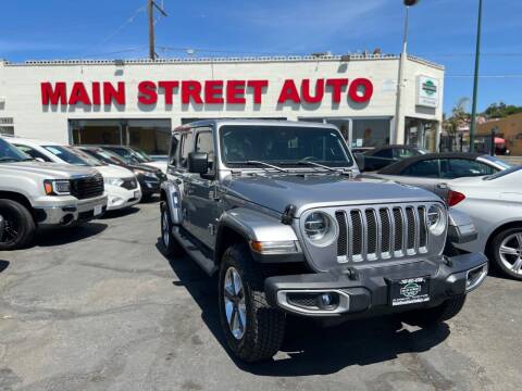 2019 Jeep Wrangler Unlimited for sale at Main Street Auto in Vallejo CA