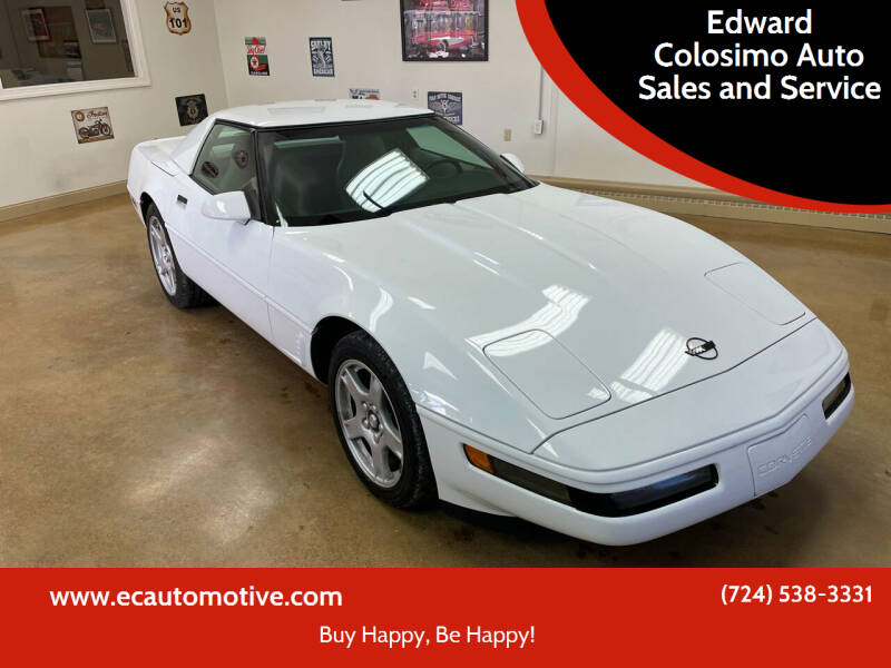 1995 Chevrolet Corvette for sale at Edward Colosimo Auto Sales and Service in Evans City PA