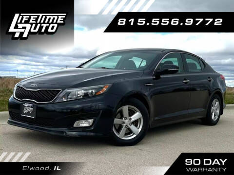 2015 Kia Optima for sale at Lifetime Auto in Elwood IL