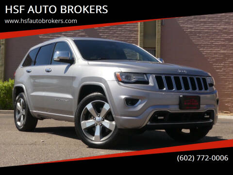 2014 Jeep Grand Cherokee for sale at HSF AUTO BROKERS in Phoenix AZ