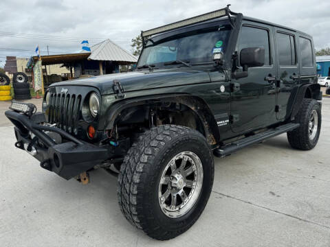 2010 Jeep Wrangler Unlimited for sale at Speedy Auto Sales in Pasadena TX