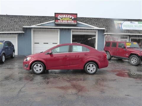 2015 Chevrolet Sonic for sale at Quality Pre-Owned Automotive in Cuba MO