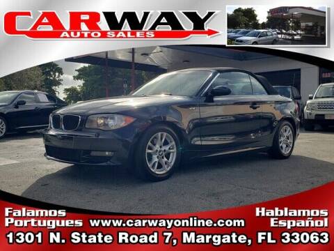 2009 BMW 1 Series for sale at CARWAY Auto Sales in Margate FL