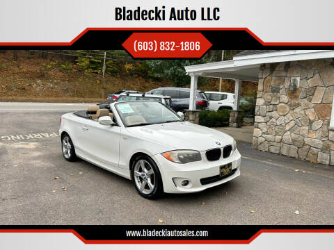 2013 BMW 1 Series for sale at Bladecki Auto LLC in Belmont NH