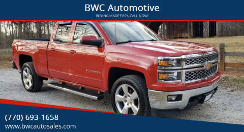 2015 Chevrolet Silverado 1500 for sale at BWC Automotive in Kennesaw GA