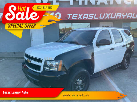 2012 Chevrolet Tahoe for sale at Texas Luxury Auto in Cedar Hill TX