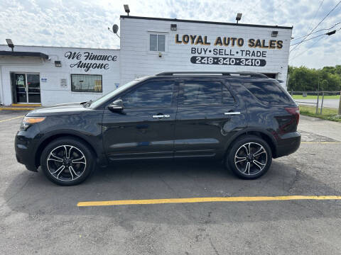 2014 Ford Explorer Sport