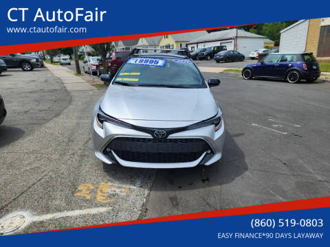 2021 Toyota Corolla Hatchback for sale at CT AutoFair in West Hartford CT