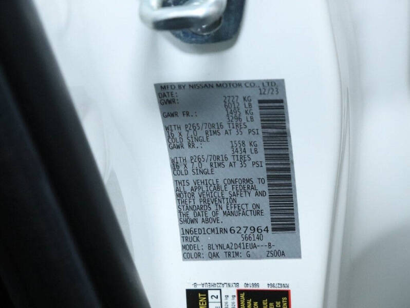 2024 Nissan Frontier S