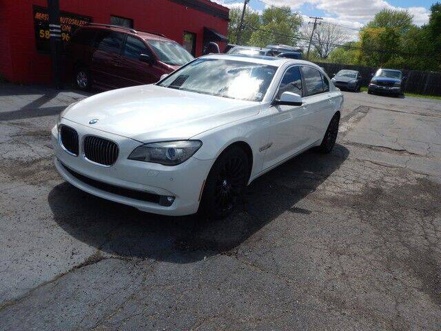 2011 BMW 7 Series for sale at MASTERS AUTO SALES in Roseville MI