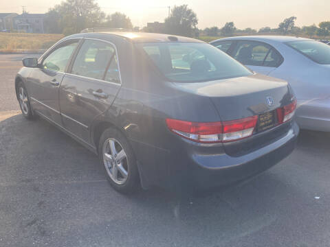 2004 Honda Accord for sale at BELOW BOOK AUTO SALES in Idaho Falls ID