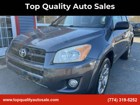 2010 Toyota RAV4 for sale at Top Quality Auto Sales in Westport MA
