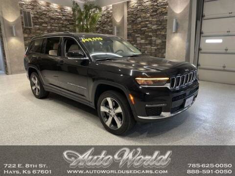 2021 Jeep Grand Cherokee L for sale at Auto World Used Cars in Hays KS
