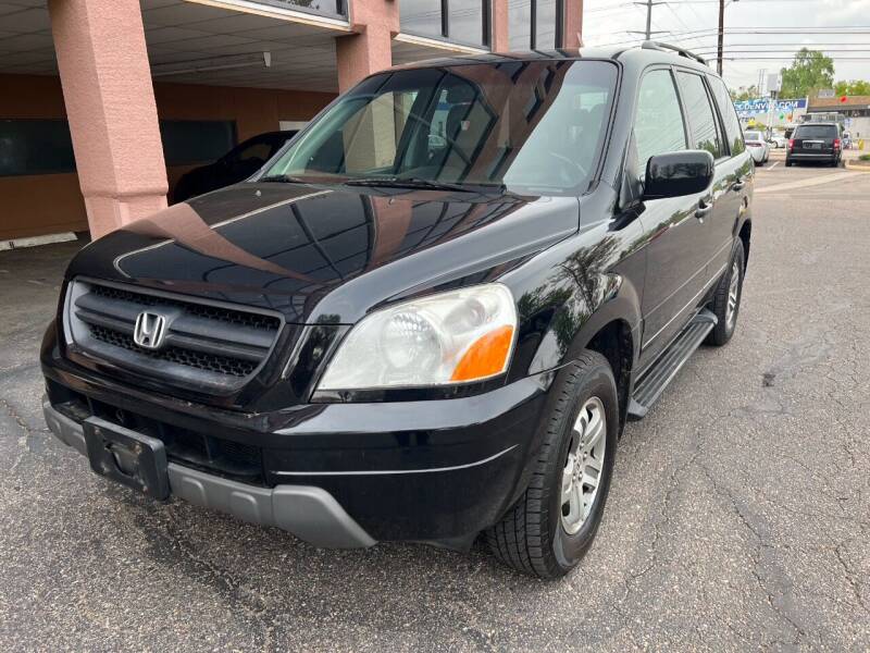 2004 Honda Pilot for sale at AROUND THE WORLD AUTO SALES in Denver CO